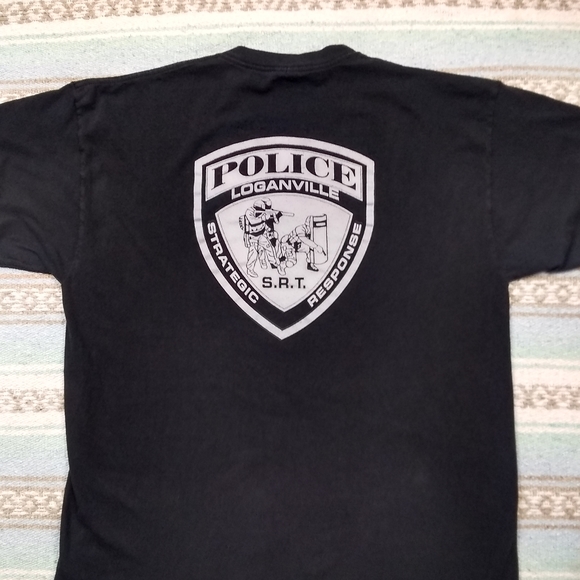 LOGANVILLE POLICE GRAPHIC TEE - Picture 3 of 7